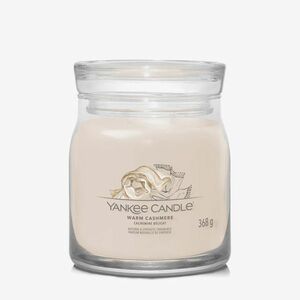 Yankee Candle Signature Medium Jar 2 Wicks - Warm Cashmere imagine