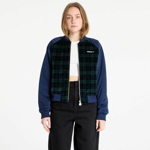 Jacheta adidas Tartan Jacket Night Indigo/ Black/ Green imagine