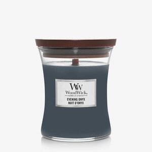 WoodWick Medium Hourglass Candle - Evening Onyx imagine