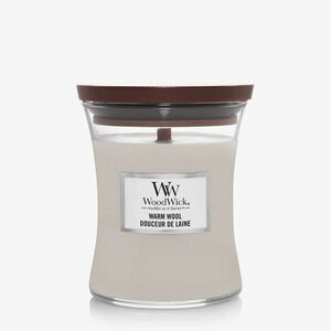 WoodWick Medium Hourglass Candle - Warm Wool imagine