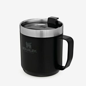 STANLEY The Stay-Hot Camp Mug 350 ml Matte Black Pebble imagine