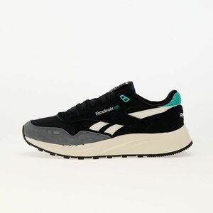 Sneakers Reebok Classic Leather 2400 Black/ Escape Blue/ Vintage Chalk imagine