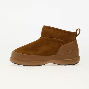 Sneakers Moon Boot Luna Low Boot Suede Cognac imagine