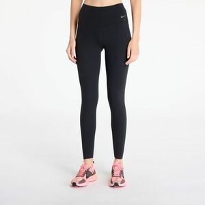 Colanți Nike Zenvy Women's Gentle-Support High-Waisted Full-Length Leggings Black/ Black imagine