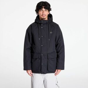 Jacheta FRED PERRY Padded Zip Through Jacket Black imagine