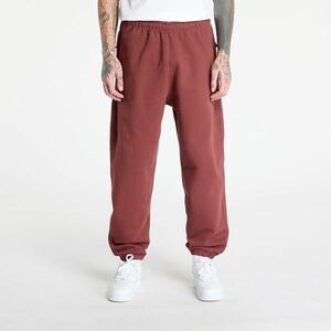 Pantaloni Nike Solo Swoosh Men's Fleece Pants Dark Pony/ White imagine