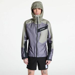 Jacheta adidas Terrex Techrock Light Gore-Tex Active jacket Aurora Black/ Olive Strata imagine