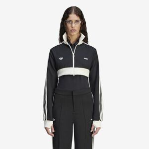 Hanorac adidas x AVAVAV Cropped Track Top Black imagine