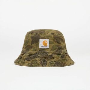 Carhartt WIP Duck Bucket Hat Camo Duck/ Green/ Office Green Garment Dyed imagine