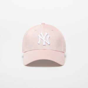 New Era New York Yankees MLB Womens Glitter 9FORTY Adjustable Cap Pink/ White imagine