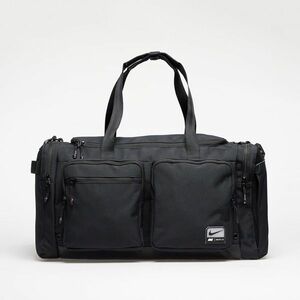 Nike Utility Power 2.0 Duffel Bag Black/ Black/ White imagine