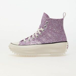 Sneakers Converse Run Star Hike Platform Glitter Classic Amethyst/ Egret/ Black imagine