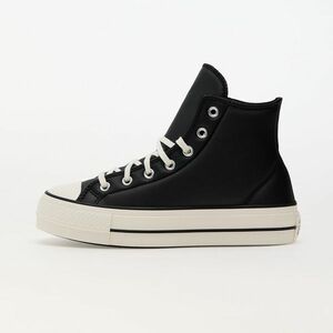 Sneakers Converse Chuck Taylor All Star Lift Platform Puffed Up Black/ Egret/ Black imagine