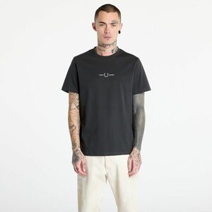 Tricou FRED PERRY Embroidered T-Shirt Anchor Grey imagine