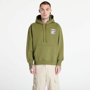 Hanorac OBEY Obey Eyes Icon Hoodie Moss Green imagine