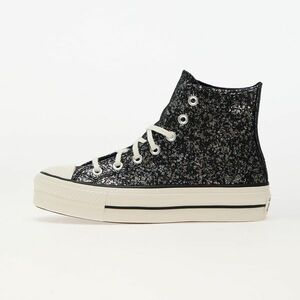 Sneakers Converse Chuck Taylor All Star Lift Platform Glitter Into The Void/ Egret/ Black imagine