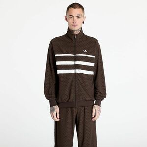 Hanorac adidas Originals Track Top Dark Brown imagine