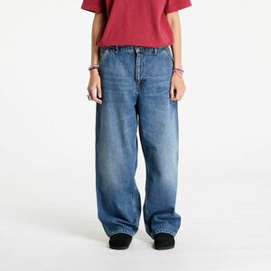 Pantaloni Carhartt WIP W' Brandon Single Knee Pant Blue Dark Used Wash imagine