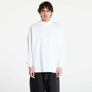 Tricou Carhartt WIP Long Sleeve Script Mockneck T-Shirt UNISEX White imagine