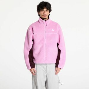 Hanorac Nike ACG "Canwell Glacier" Men's Therma-FIT ADV Windproof Fleece Beyond Pink/ Burgundy Crush/ Summit White imagine