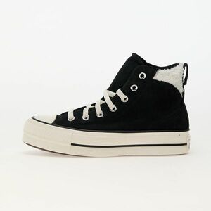 Sneakers Converse Chuck Taylor All Star Puff Lift Cozy Platform Black/ Egret/ Black imagine