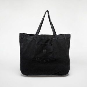 Geantă Carhartt WIP Rivet Tote Bag Black Stone Washed imagine