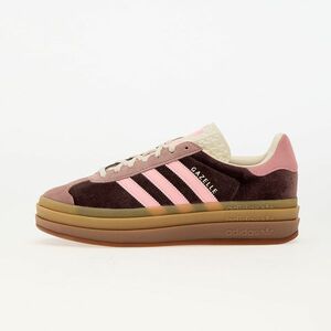 Sneakers adidas Gazelle Bold W Shadow Brown/ Warm Clay/ Glow Pink imagine