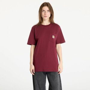 Tricou Carhartt WIP S/S Pocket T-Shirt UNISEX Malbec imagine