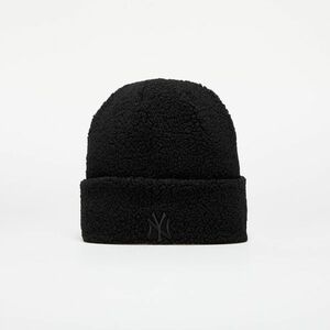 New Era New York Yankees Knit Medium Wmns MLB Wmns Borg Beanie Black imagine