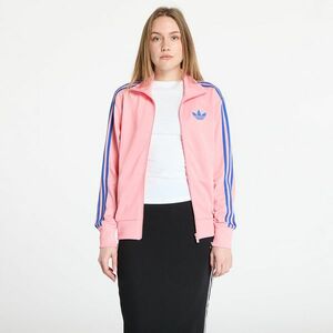 Hanorac adidas Firebird Adicolor Classic Loose Tracktop Semi Pink Spark/ Blue imagine