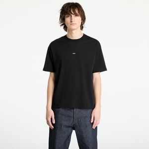 Tricou A.P.C. Boxy Micro Logo T-Shirt Black imagine