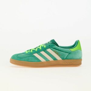 Sneakers adidas Gazelle Indoor W Semi Court Green/ Cream White/ Solar Green imagine