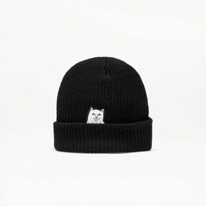 RIPNDIP Lord Nermal Ribbed Beanie Black imagine