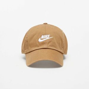 Nike Sportswear U NSW H86 Futura Wash Cap Dark Driftwood/ White imagine