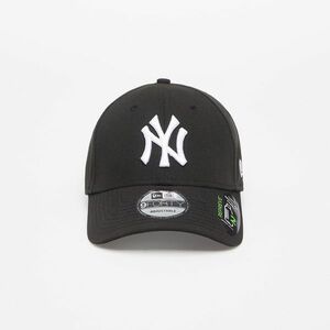 New Era New York Yankees Repreve League Essential 9FORTY Adjustable Cap Black/ White imagine