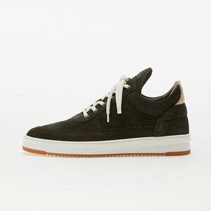 Sneakers Filling Pieces Low Top Ripple Suede Green imagine