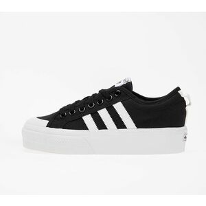 Sneakers adidas Nizza Platform W Core Black/ Ftw White/ Ftw White imagine