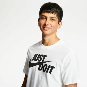 Tricou Nike Sportswear JDI Tee White/ Black imagine