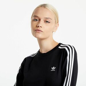 Tricou adidas 3-Stripes Longsleeve Tee Black imagine