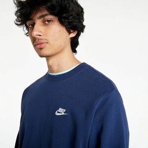 Hanorac Nike Sportswear Club Crew Blue imagine