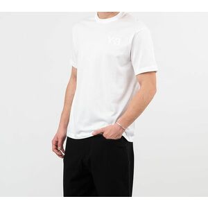 Tricou Y-3 Classic Chest Logo ShortSleeve Tee Core White imagine