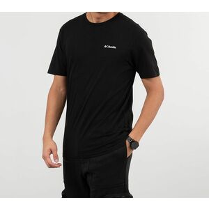 Tricou Columbia North Cascades Mini Logo Tee Black imagine