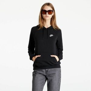 Hanorac Nike Sportswear Essential Hoodie Black/ White imagine