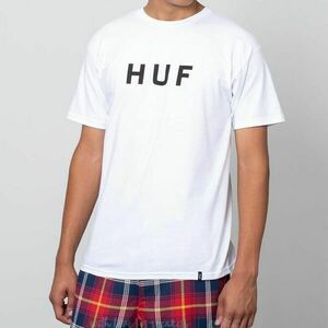 Tricou HUF Essentials OG Logo White imagine