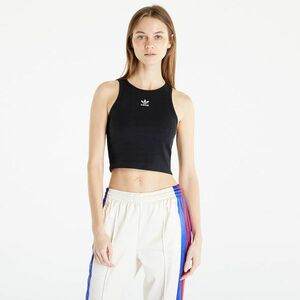 Top adidas Adicolor Essentials Rib Tank Top Black imagine