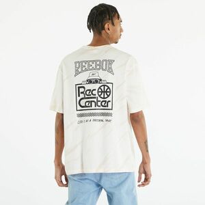 Tricou Reebok Classics Block Party T-Shirt Chalk imagine