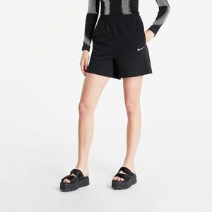 Pantaloni scurți Nike Sportswear Jersey Shorts Black/ White imagine