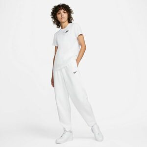 Tricou Nike NSW Club Tee White/ Black imagine