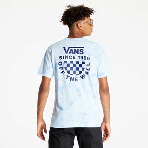 Tricou Vans Checker Logo Tie T-Shirt Nautical Blue imagine