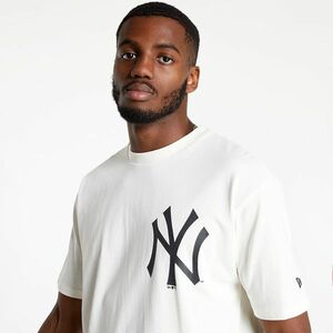 Tricou New Era MLB Big Logo Oversized Tee New York Yankees White imagine